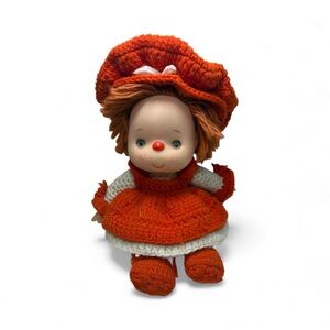 Vintage Strawberry Shortcake Doll with Handcrafted Clothing